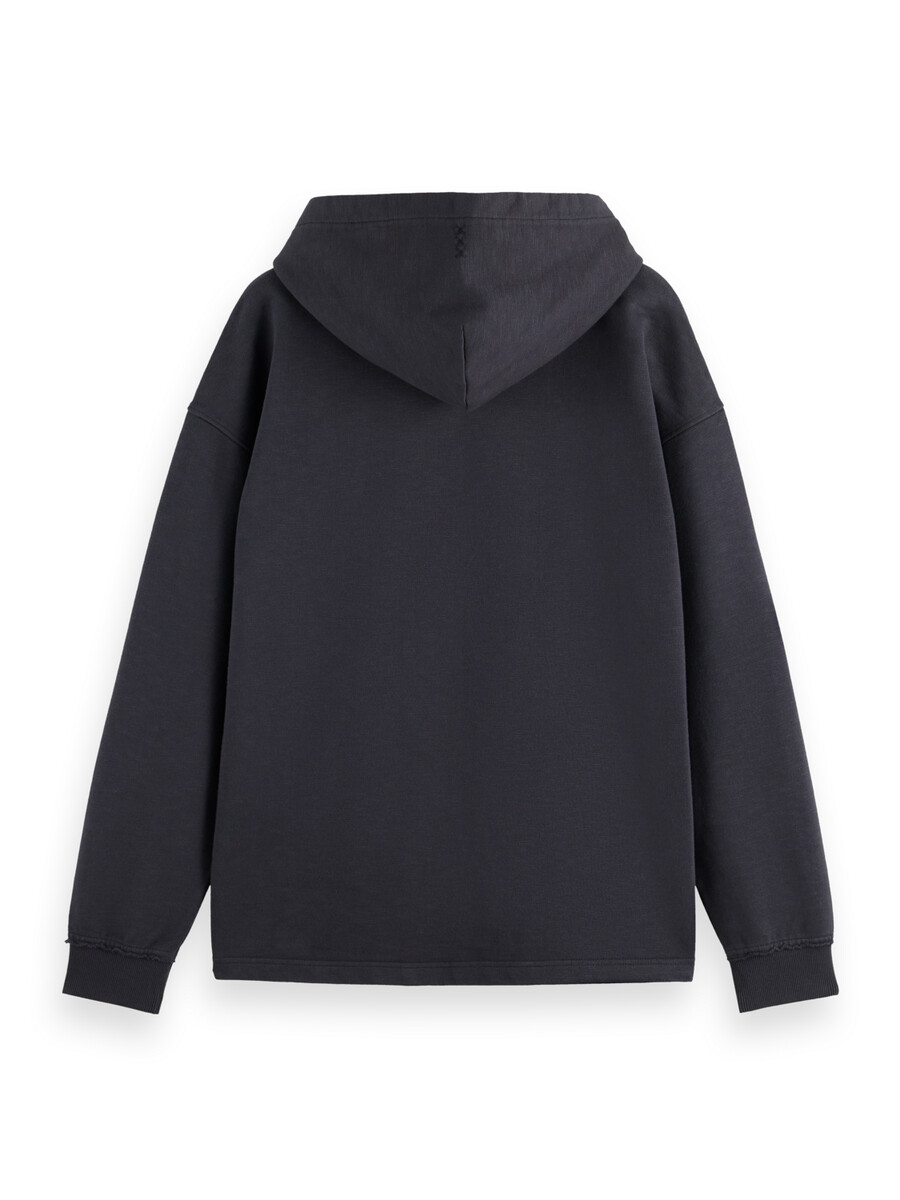 essentials — sudadera con capucha con logotipo bordado