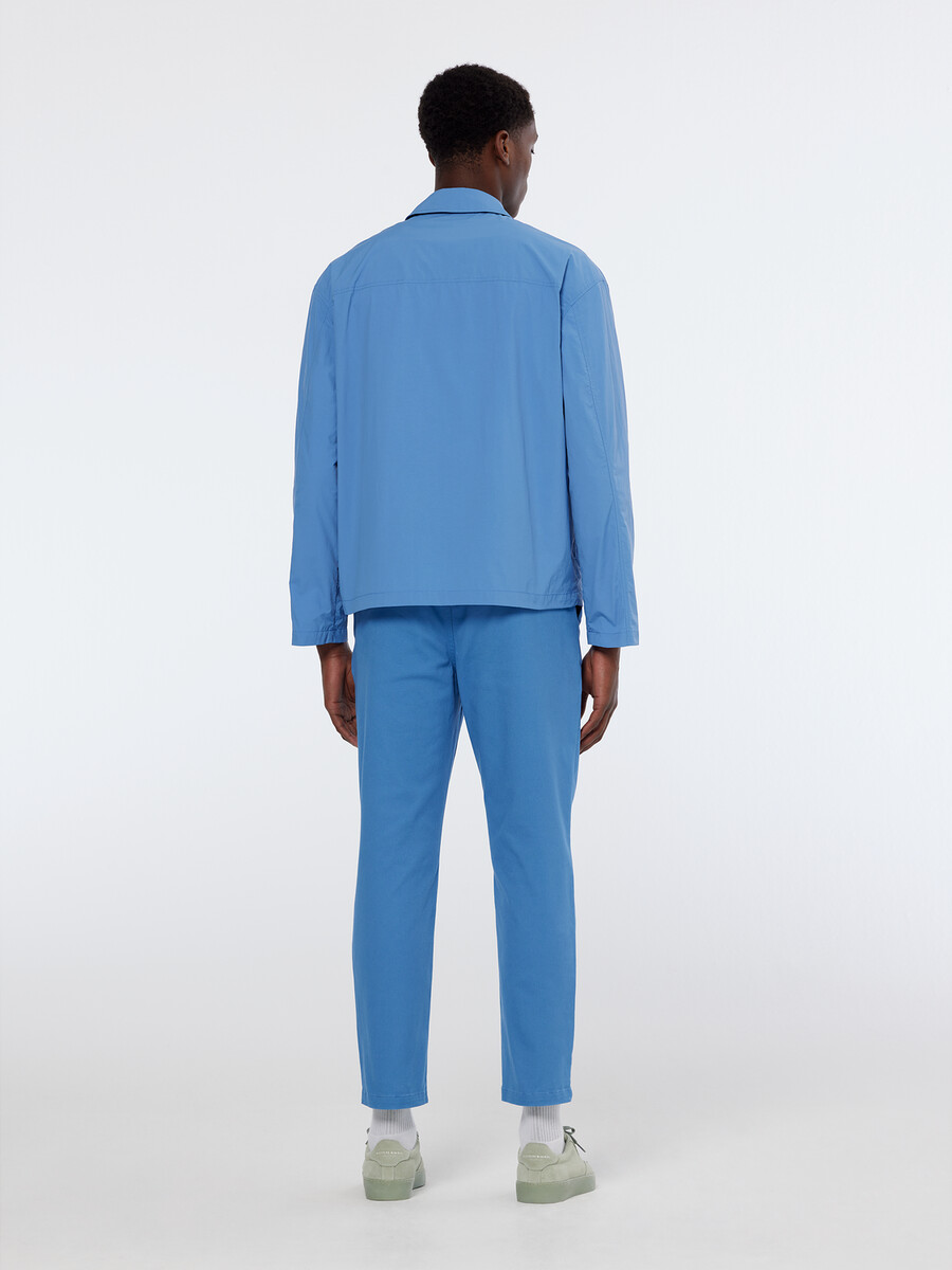 pantalón chino de mezcla de algodón lavado drift
