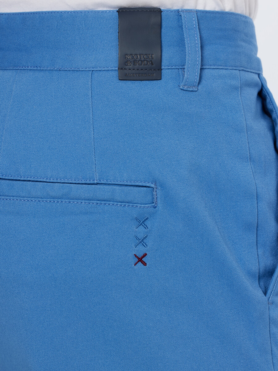 pantalón chino de mezcla de algodón lavado drift