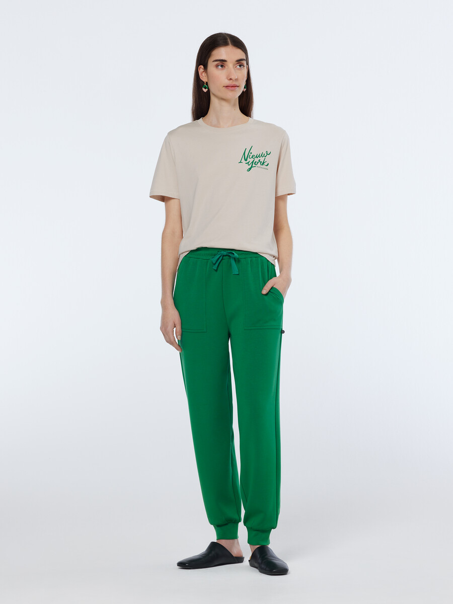 pantalón deportivo de modal con puños