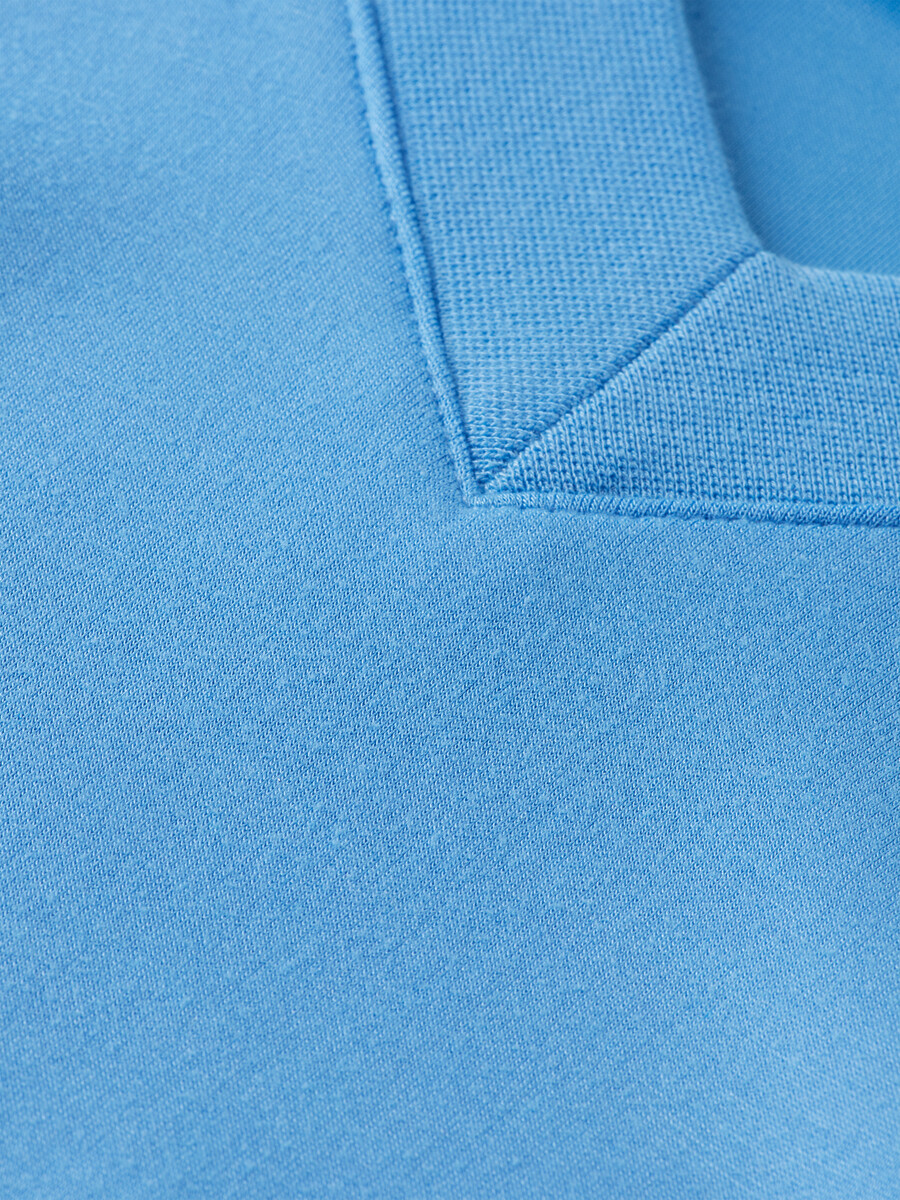sudadera modal con cuello en v