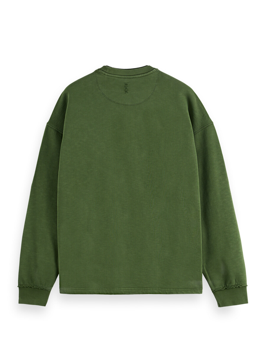 essentials — sudadera con logo bordado