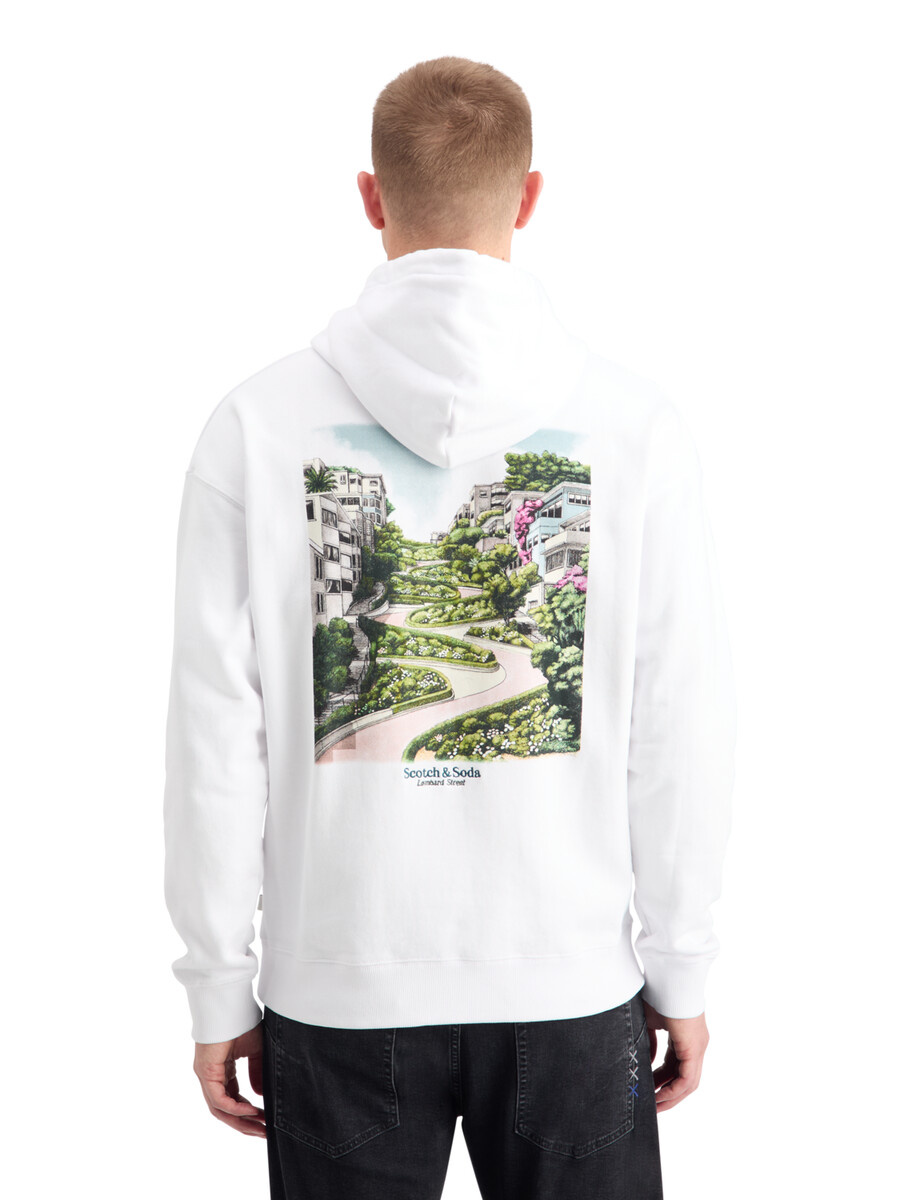 sudadera con capucha de corte relajado de san francisco