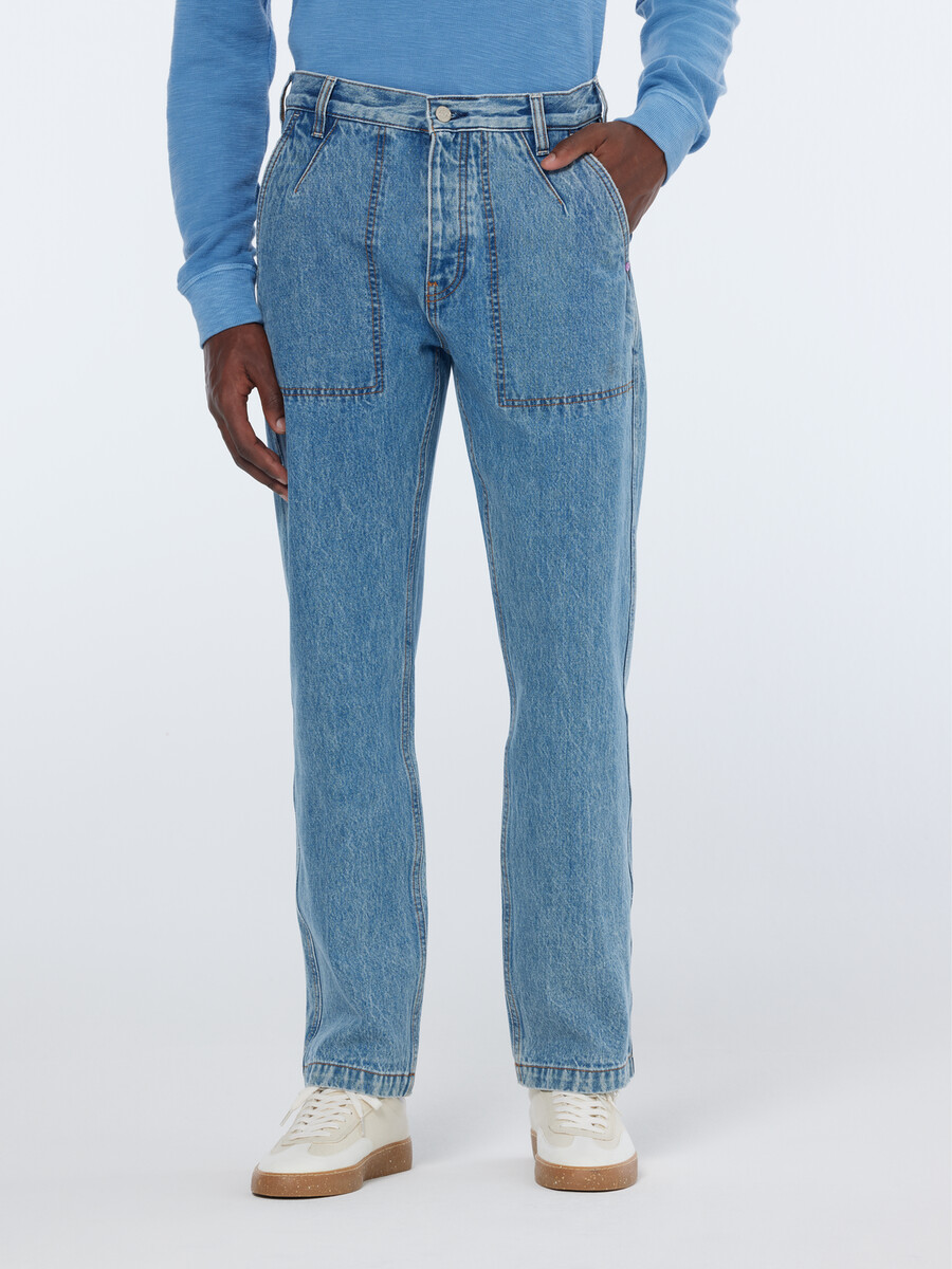pantalón vaquero lavado the verve straight workwear lakehouse