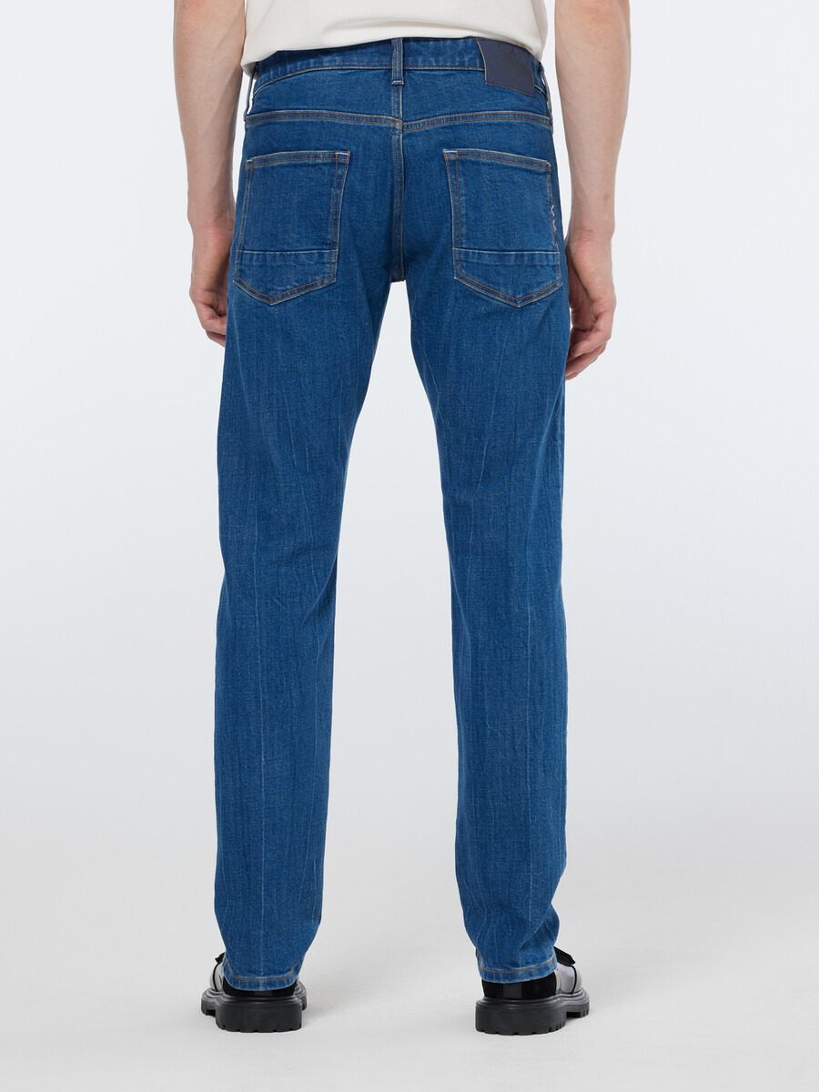 vaqueros ralston regular slim brillantes pero rotos