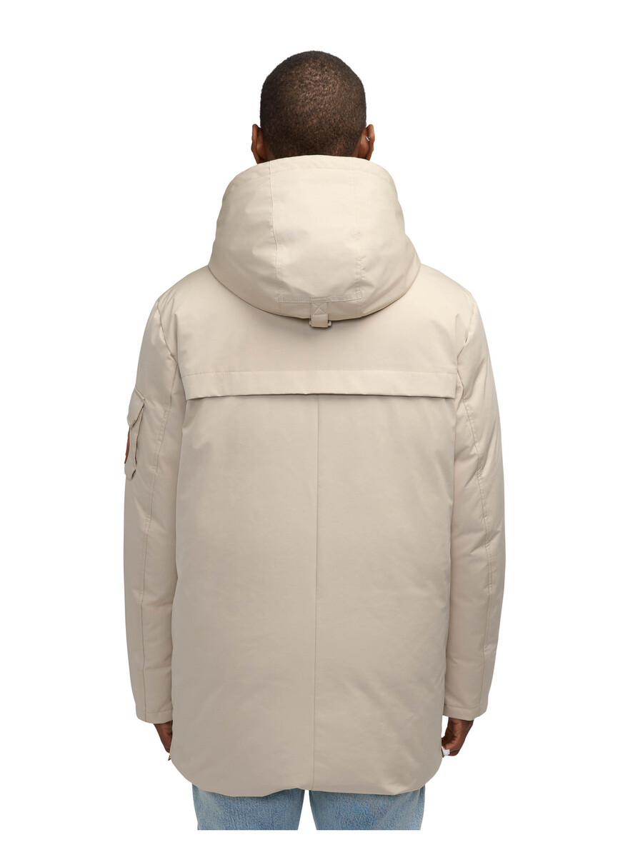 edgar parka con capucha extraíble