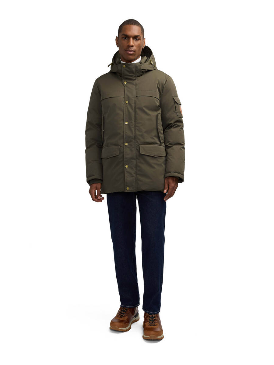 edgar parka con capucha extraíble