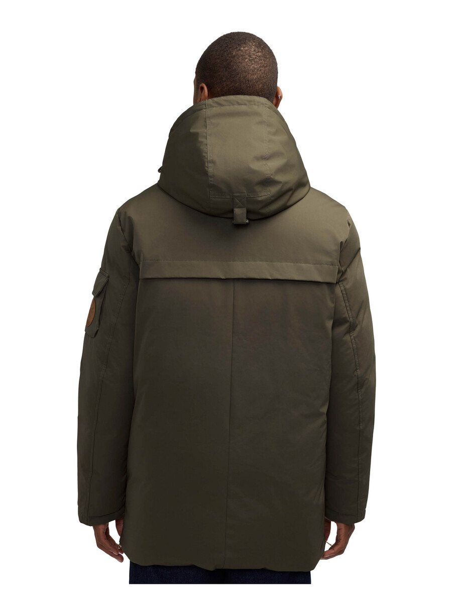 edgar parka con capucha extraíble