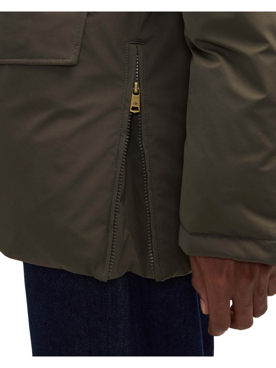 edgar parka con capucha extraíble