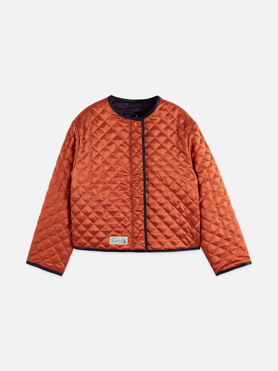 chaqueta reversible bordada de recuerdo del 40.º aniversario
