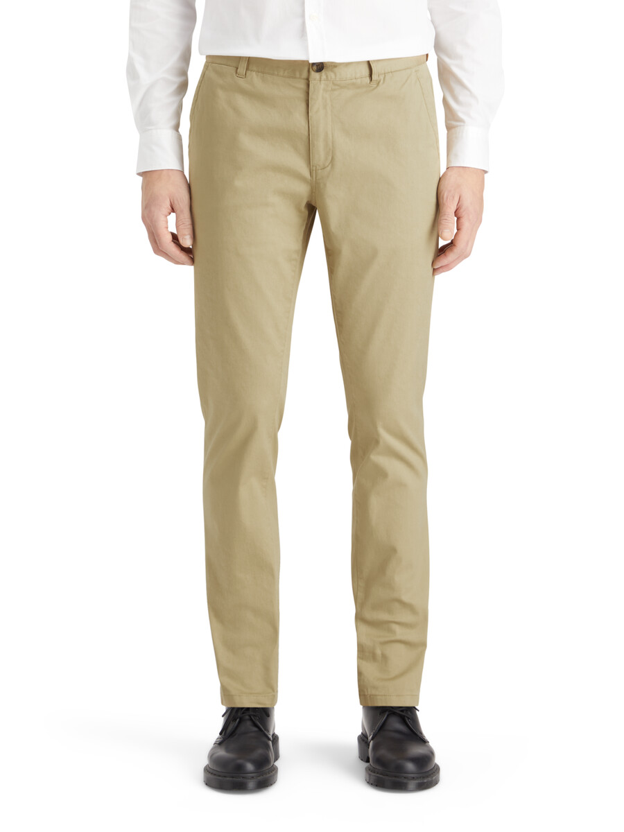 essentials — mott cotton-blend chino