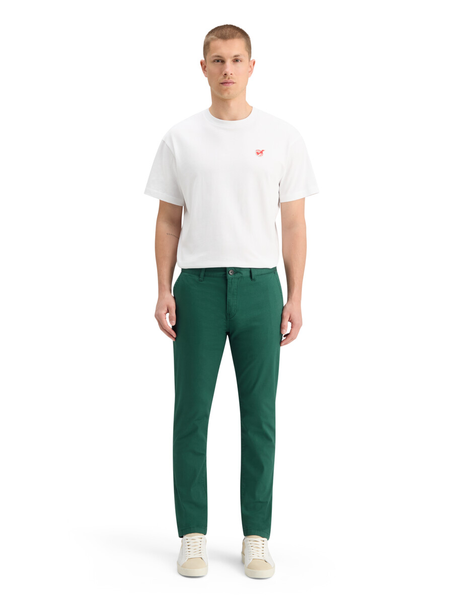 essentials - chino de sarga de algodón elástico mott