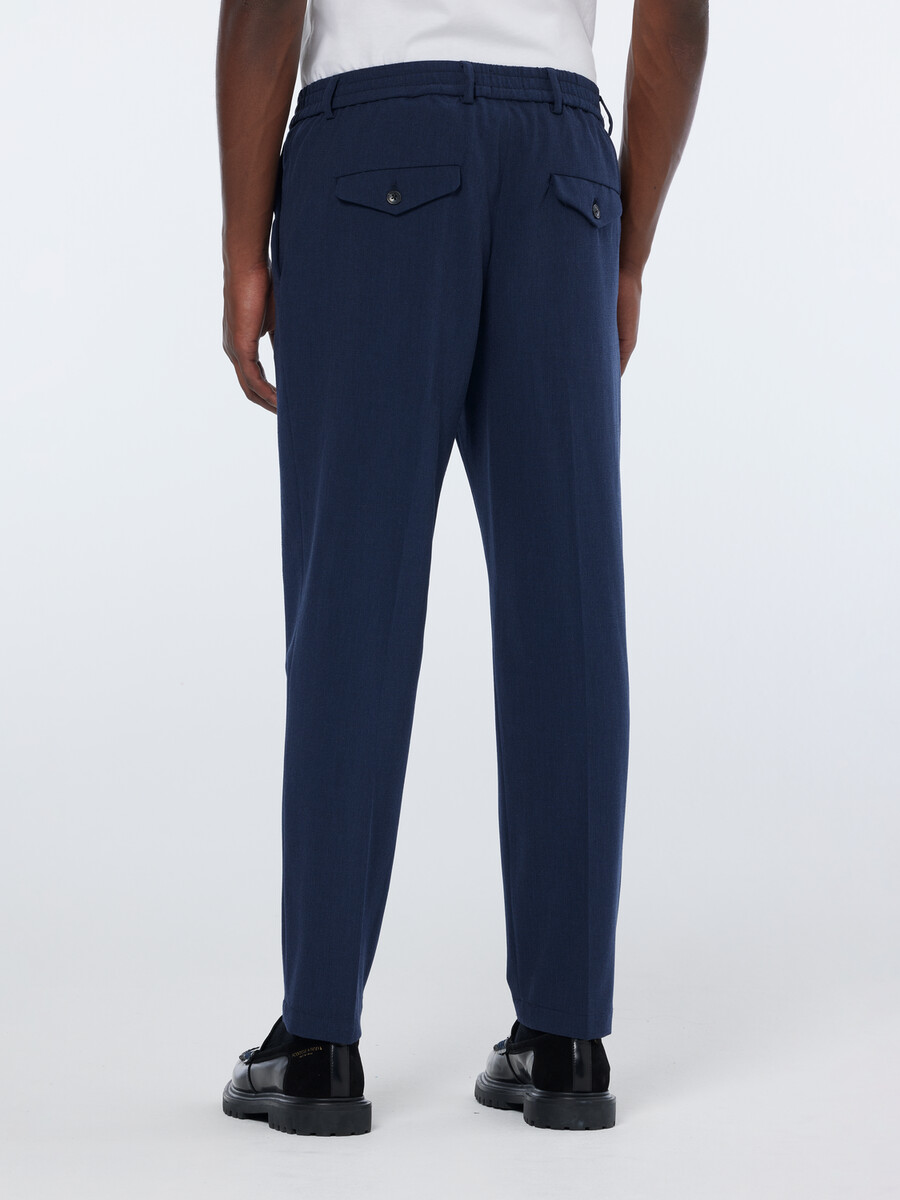 jogger de cuadros seersucker de finch