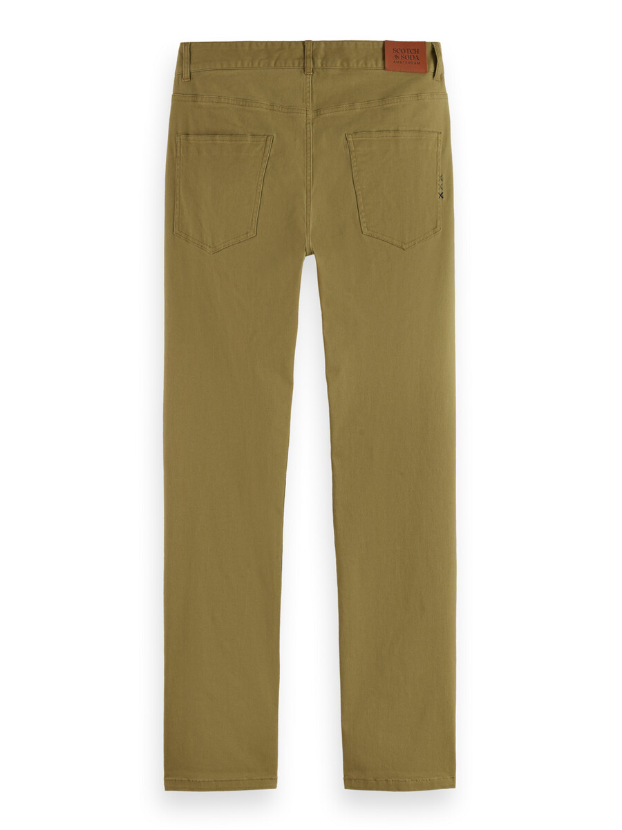 pantalón chino de mezcla de algodón lavado ralston