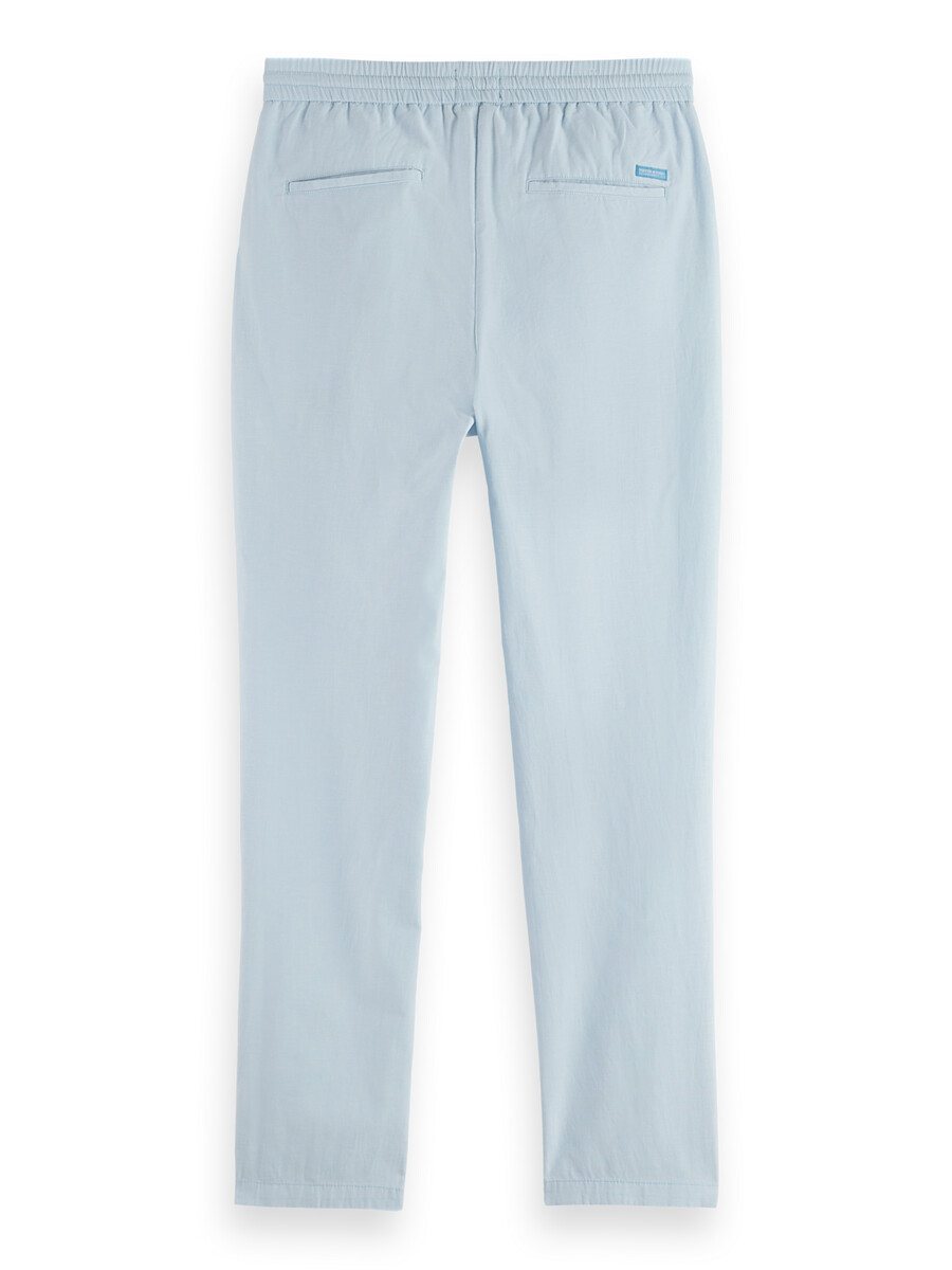 pantalón deportivo warren de sarga de algodón y lino