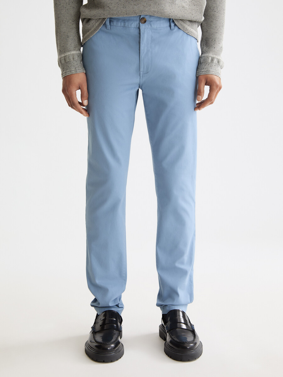 seasonal core - mott - chino de mezcla de algodón lavado