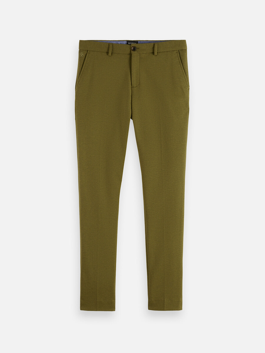 pantalón chino de jersey de mezcla de algodón a medida seasonal core mott