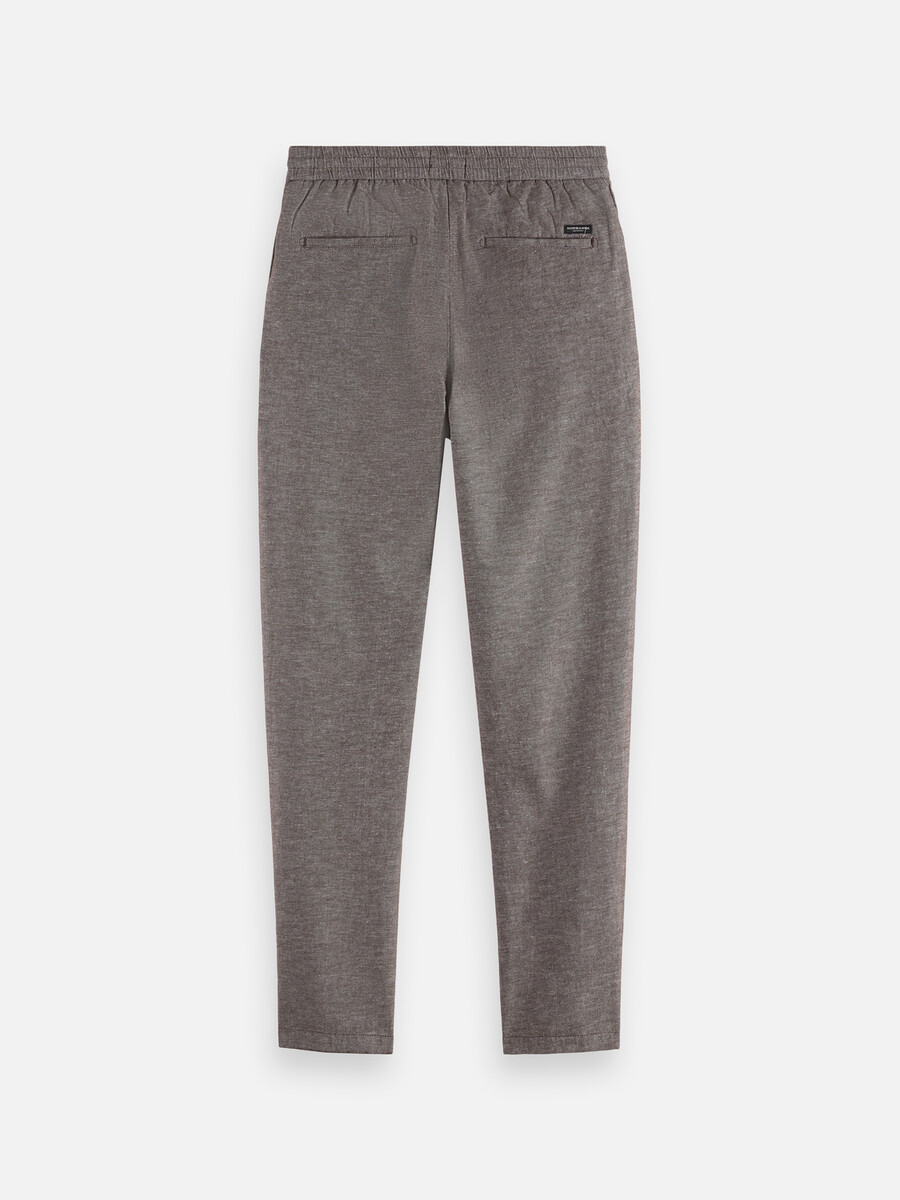pantalón deportivo de algodón y lino warren seasonal core