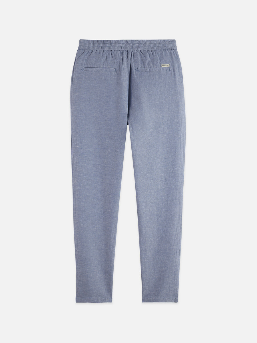 pantalón deportivo de algodón y lino warren seasonal core