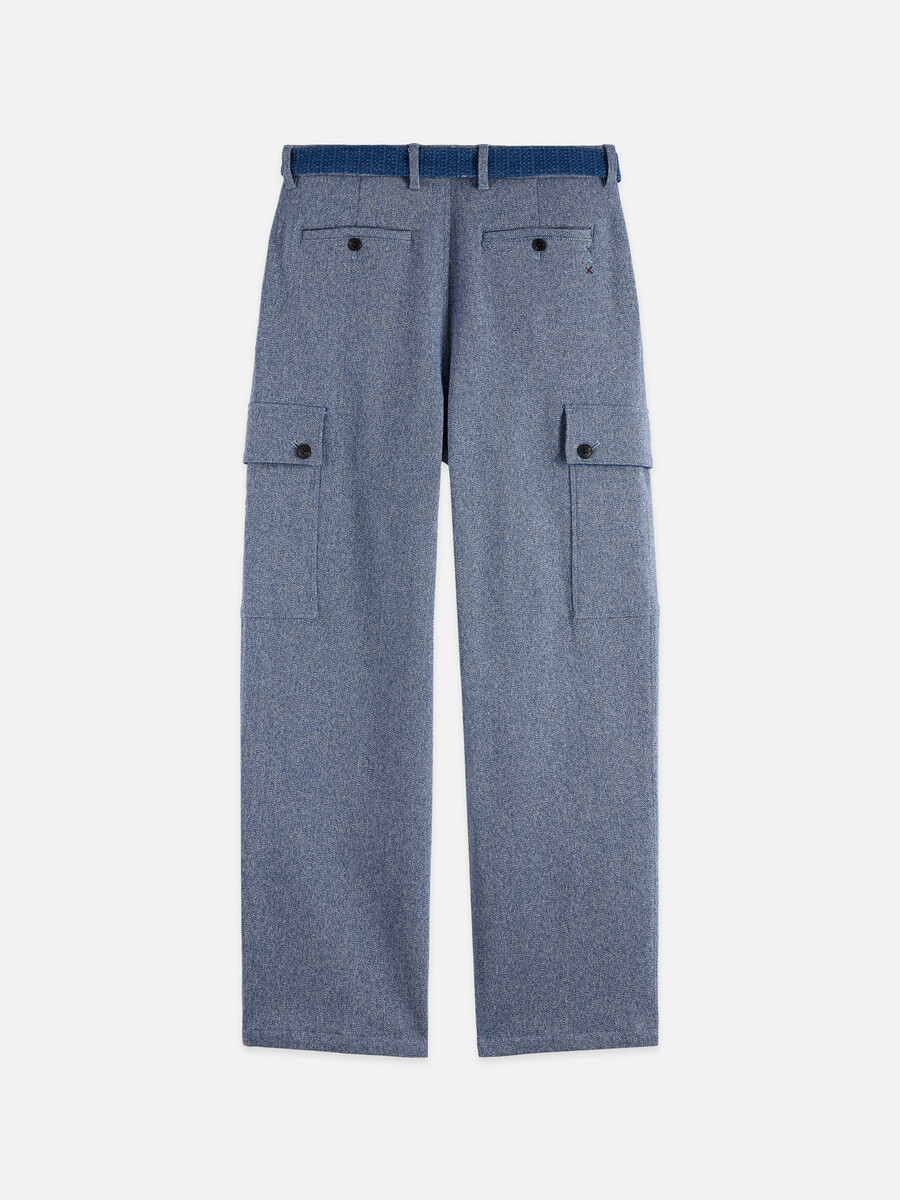 pantalón cargo recto y holgado melange del 40.º aniversario