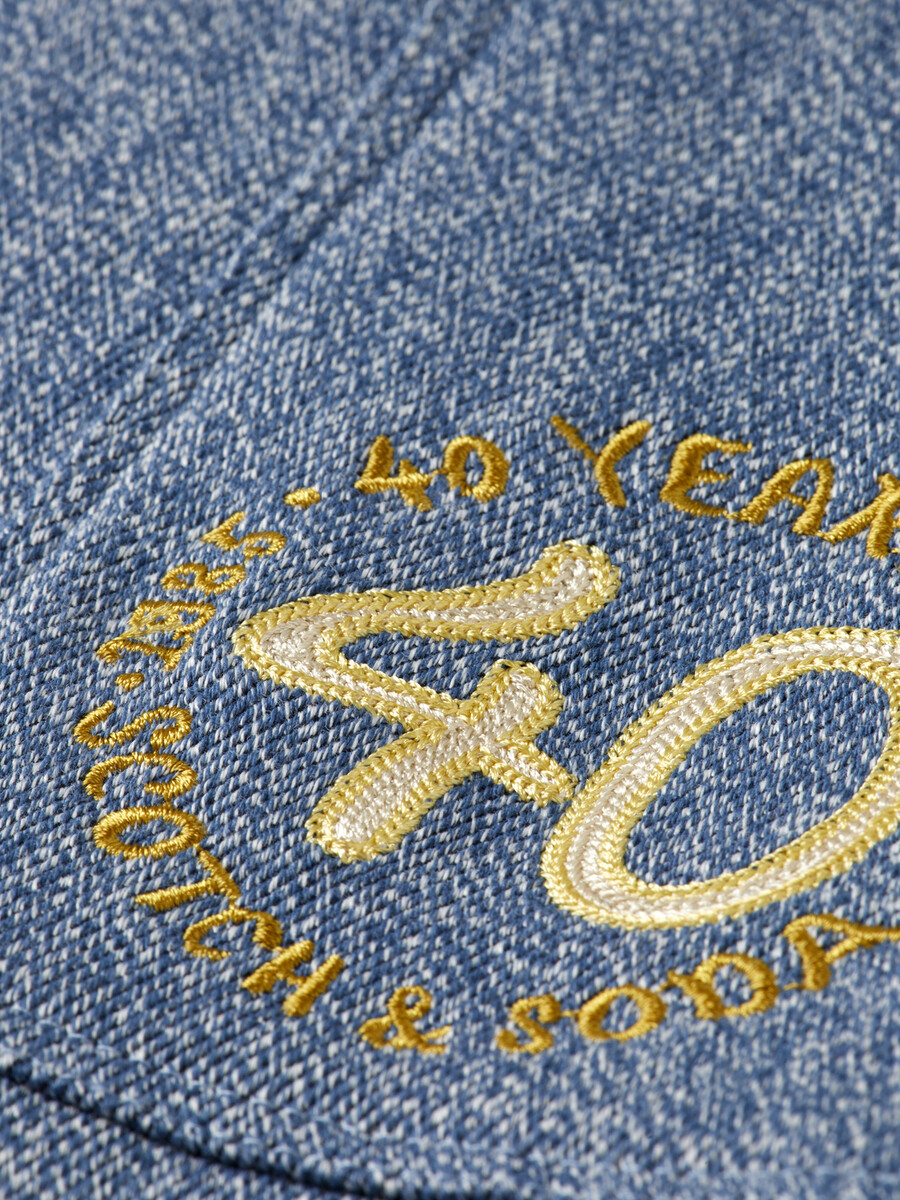 pantalón cargo recto y holgado melange del 40.º aniversario