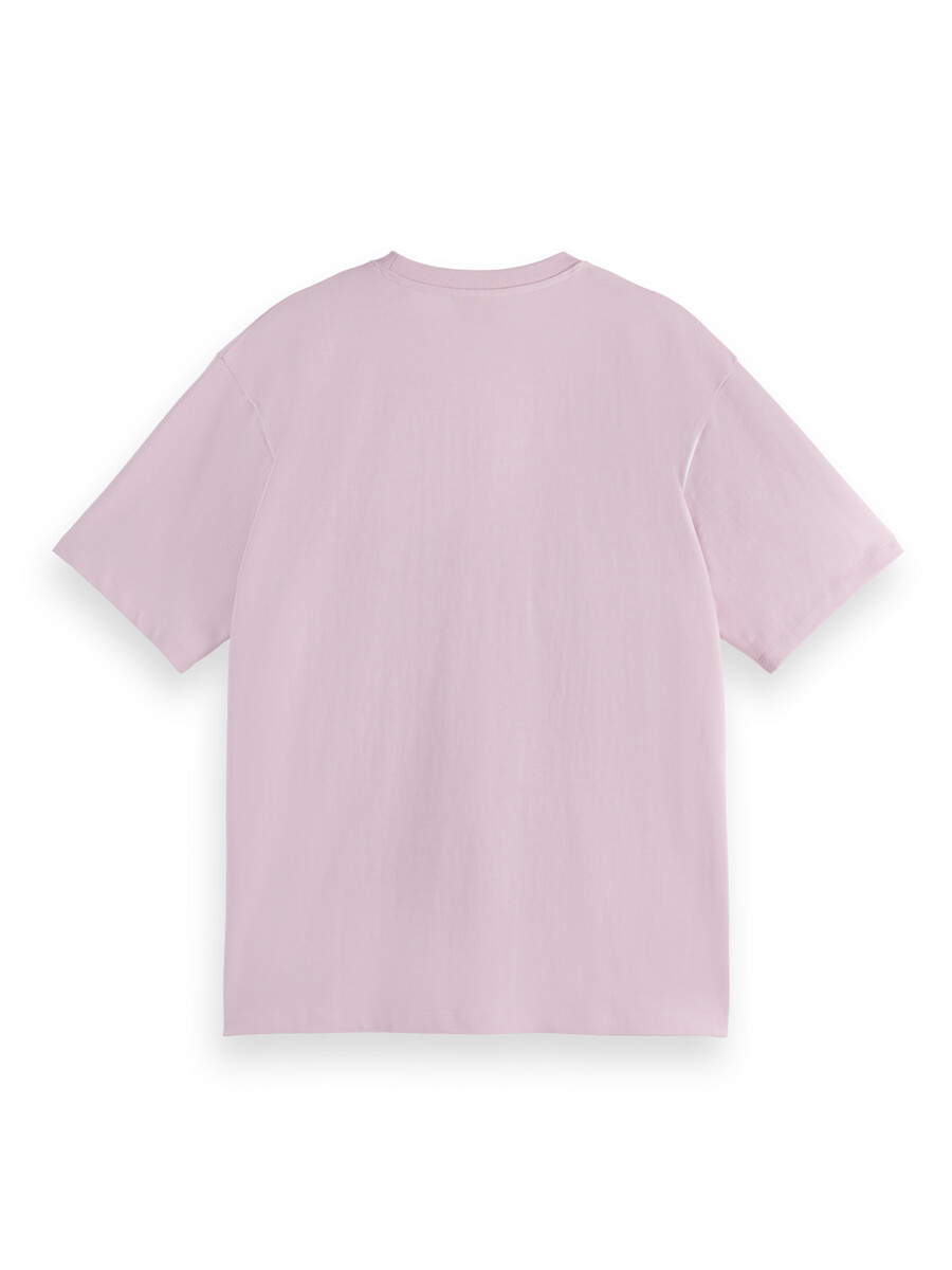 camiseta holgada con bolsillo delantero