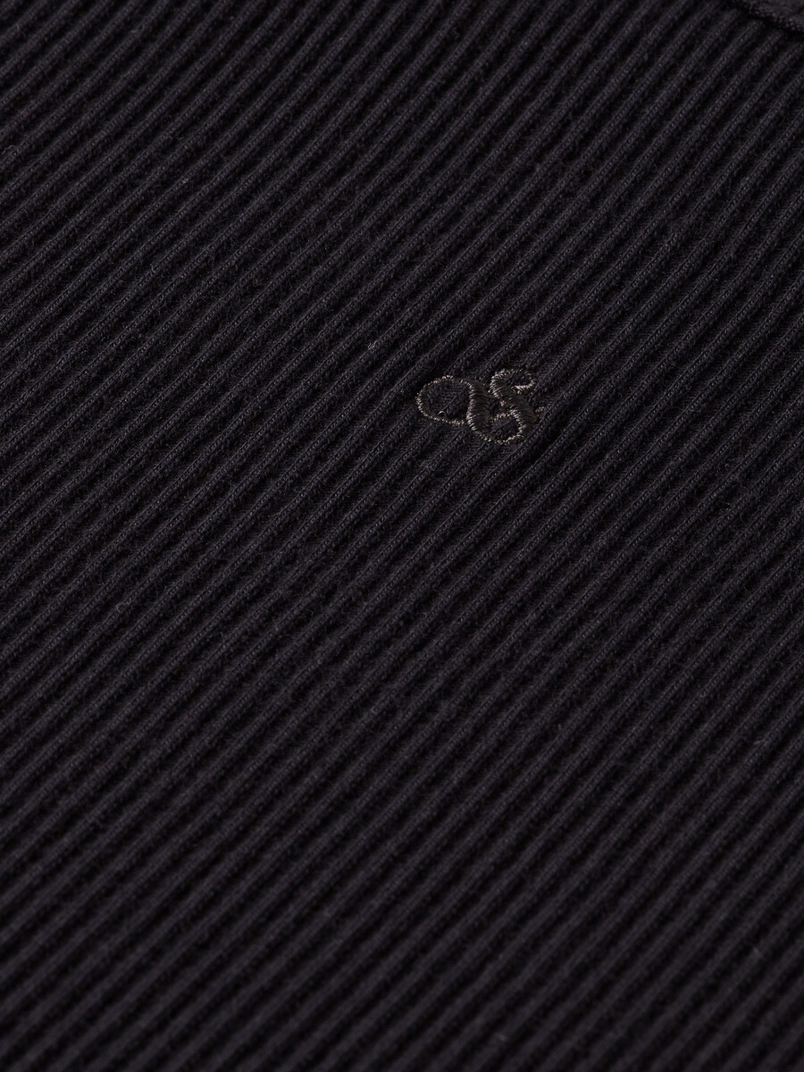 essentials — camiseta de canalé para bebé