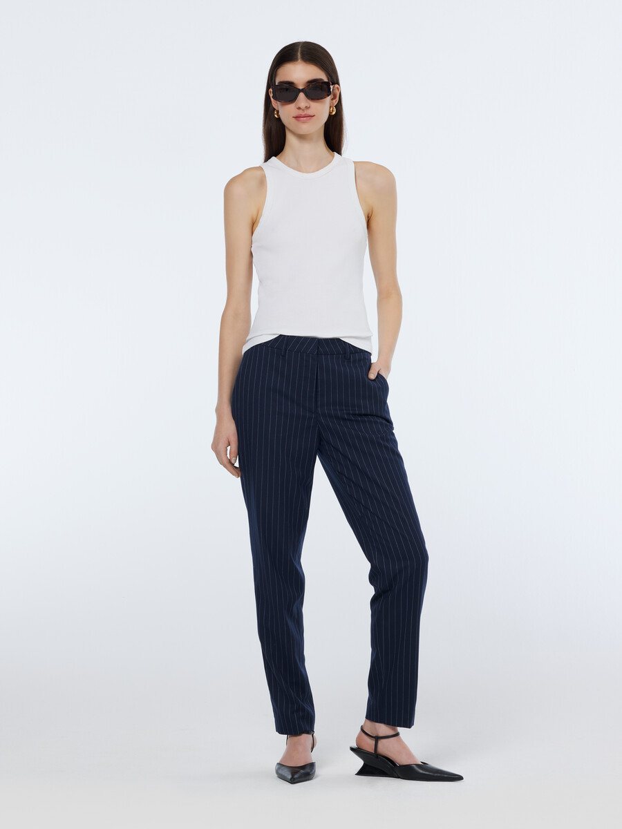 essentials — camiseta de tirantes acanalada