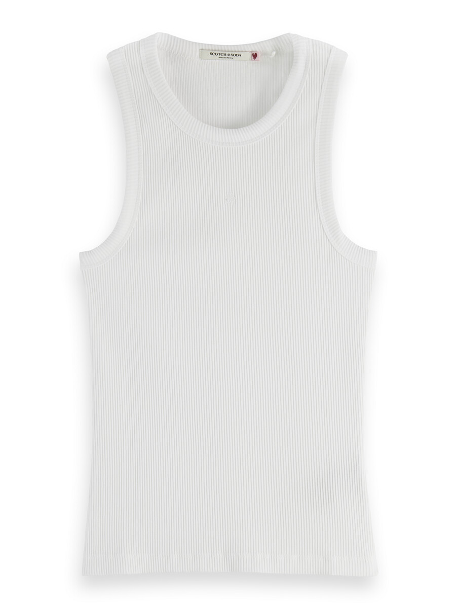 essentials — camiseta de tirantes acanalada