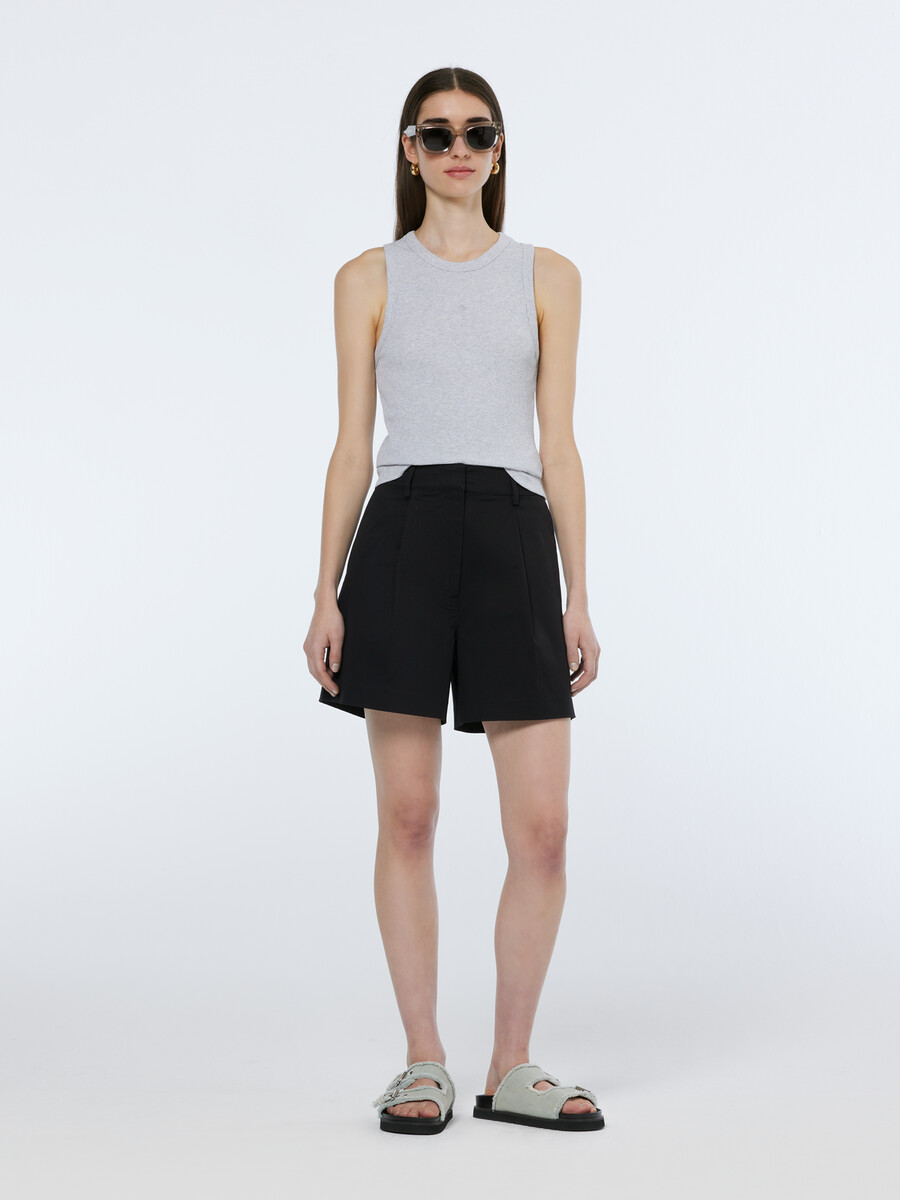 essentials — camiseta de tirantes acanalada