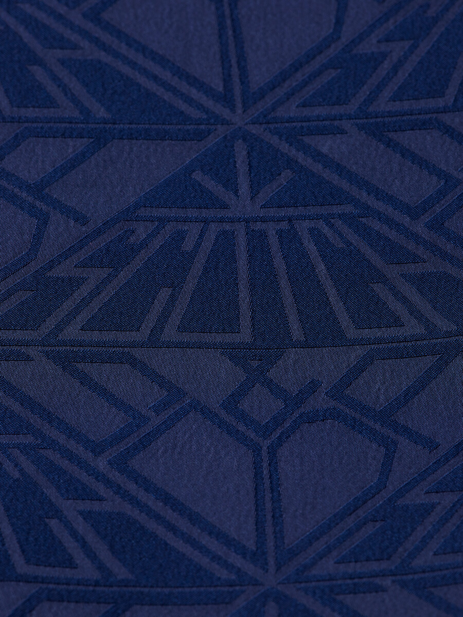top de satén jacquard